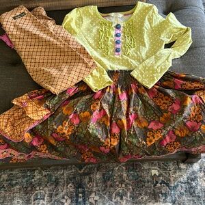 Matilda Jane size 8. Dress and pants. Good condition.